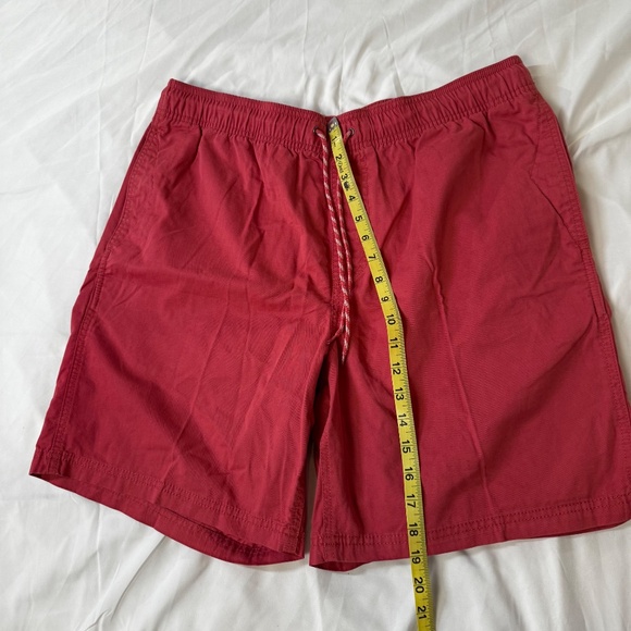 Red Amazon Essentials Drawstring Chino Shorts - Large - Picture 3 of 6